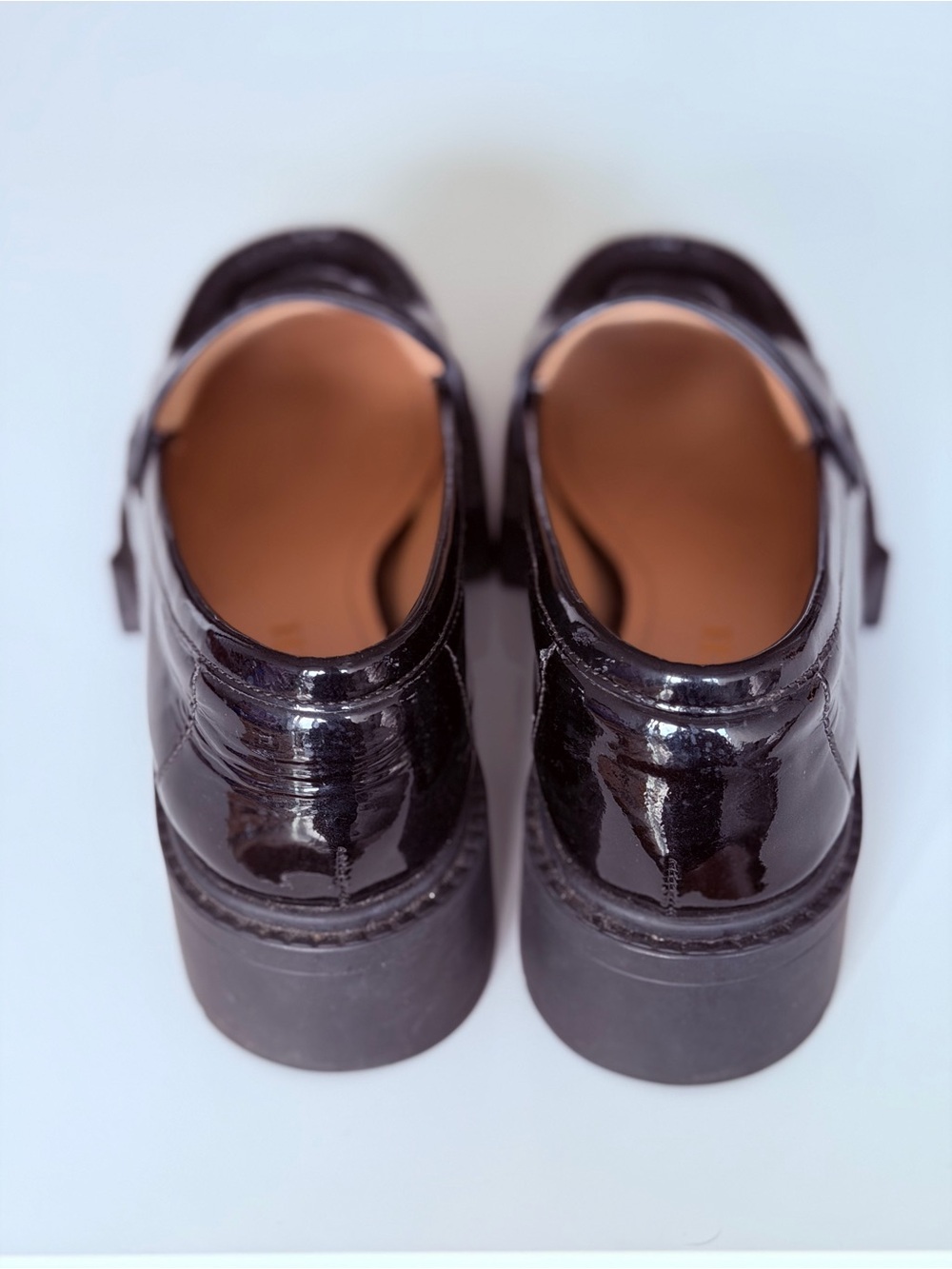 Coach Leah Loafers – Black Patent – Worn Once, Loved for 18 Months - Picture 4 of 5